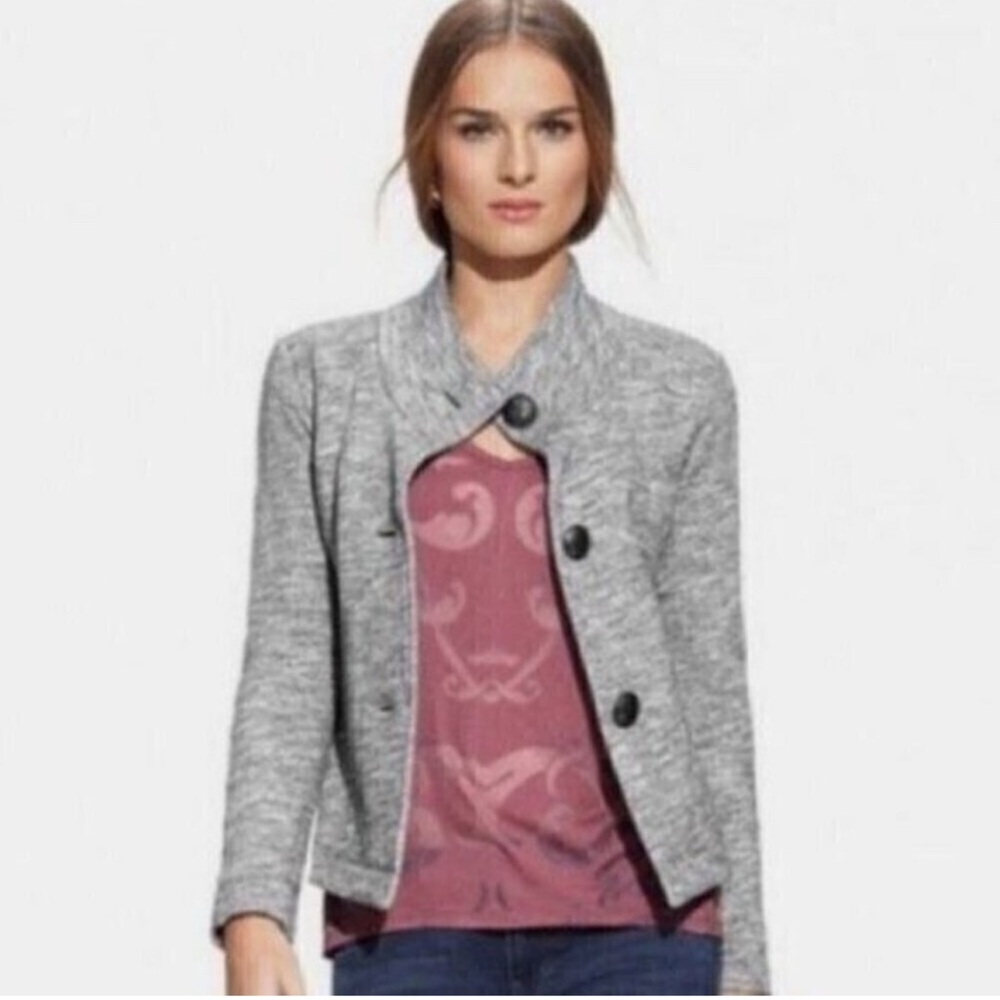 Vintage Cabi 596 Gray Hourglass Jacket Size M